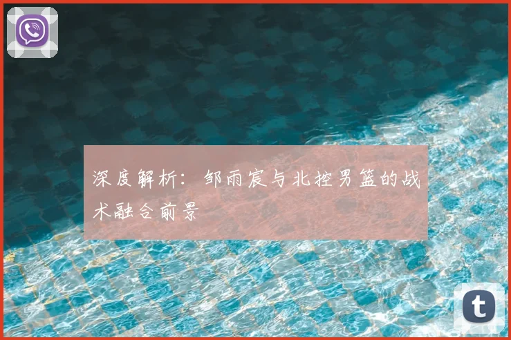 深度解析：邹雨宸与北控男篮的战术融合前景